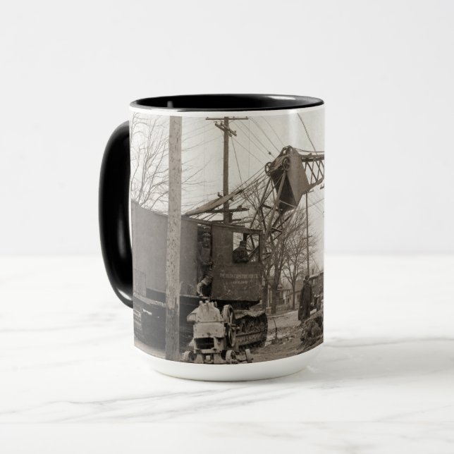 Tasse INGÉNIEUR OPÉRATIONNEL DE LA grue et de la chaussu (Devant gauche)
