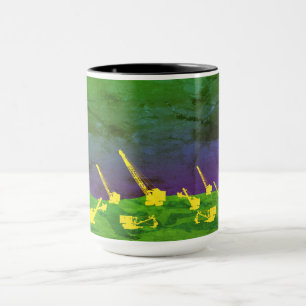 Tasse INGÉNIEUR OPÉRATIONNEL DE LA grue et de la chaussu