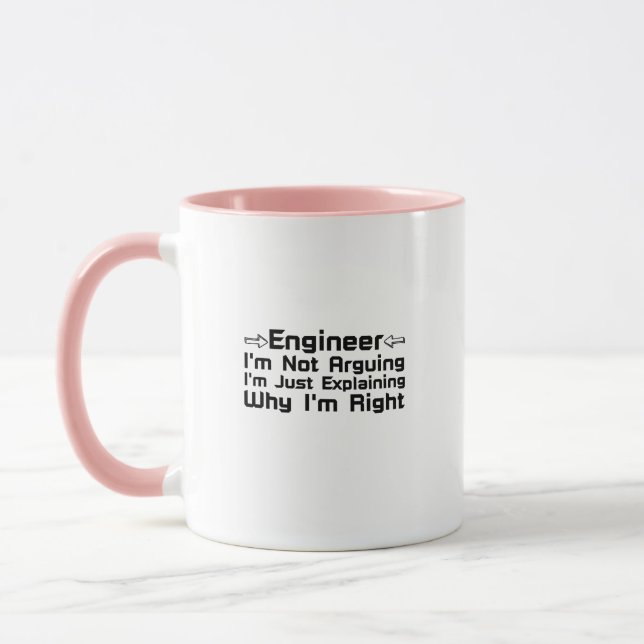 Tasse Ingénieur que je ne discute pas (Gauche)