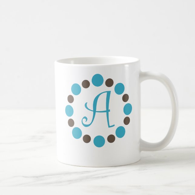 Tasse initiale "A " de Dotz (Droite)