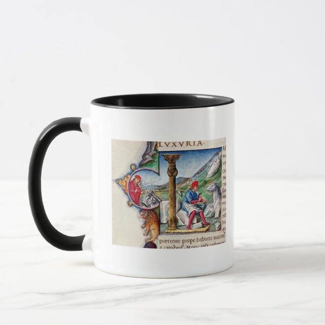 Tasse Initiale 'L de Historiated (Gauche)