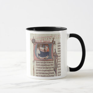 Tasse Initiales "U" et 'I de Historiated