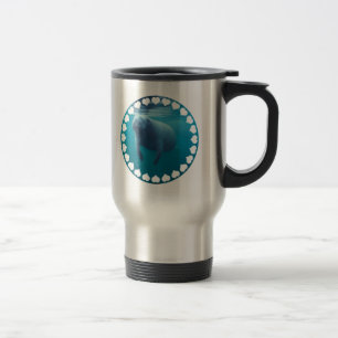 Tasse inoxydable de voyage de lamantin