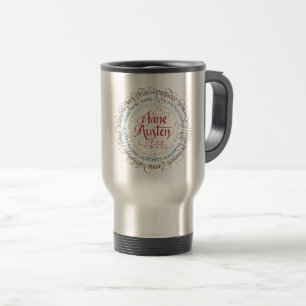 Tasse inoxydable de voyage - drames de période de