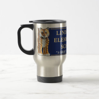 Tasse inoxydable graphique de voyage de Lindeneau