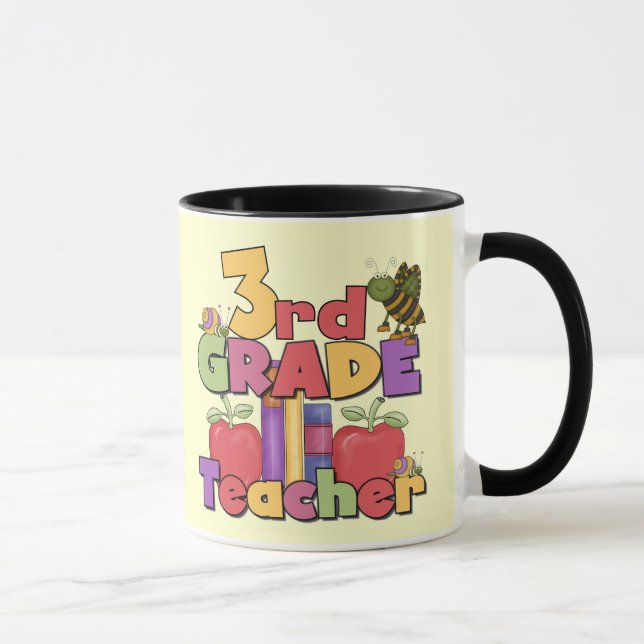 Tasse Insectes et 3èmes T-shirts et cadeau de catégorie (Droite)