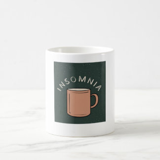 Tasse Insomnie pour les Accros au Café
