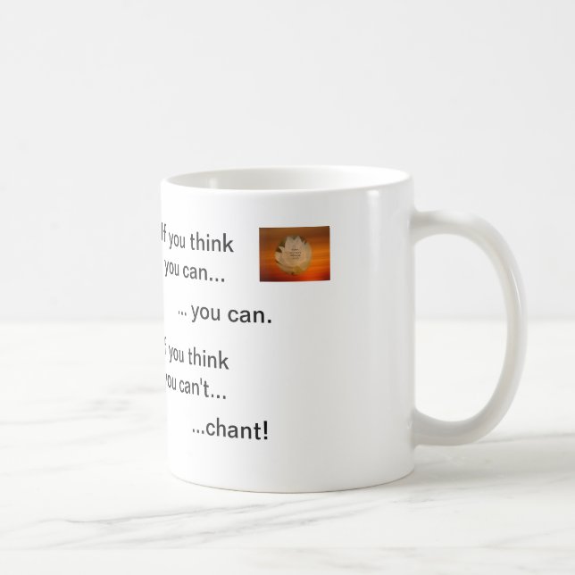 Tasse inspirée bouddhiste de SGI (Droite)