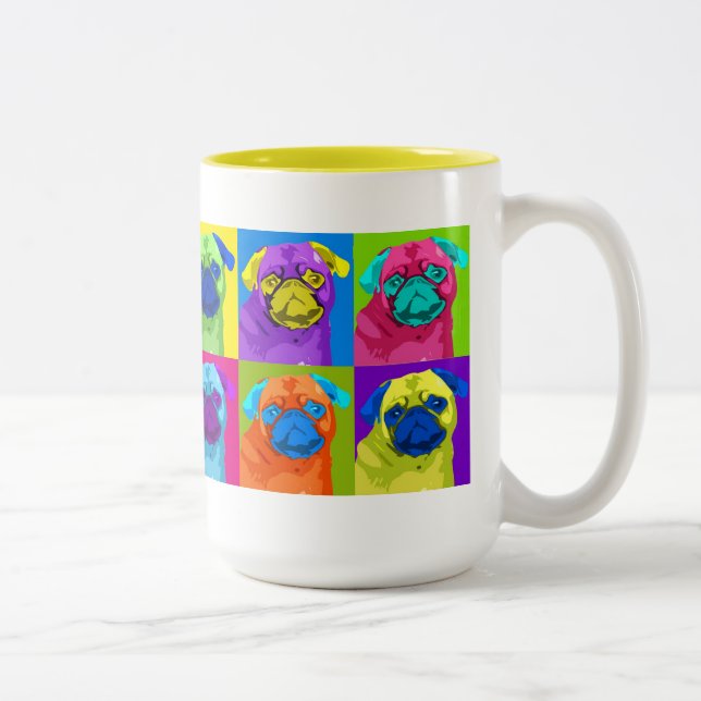 tasse inspirée de carlin (Droit)