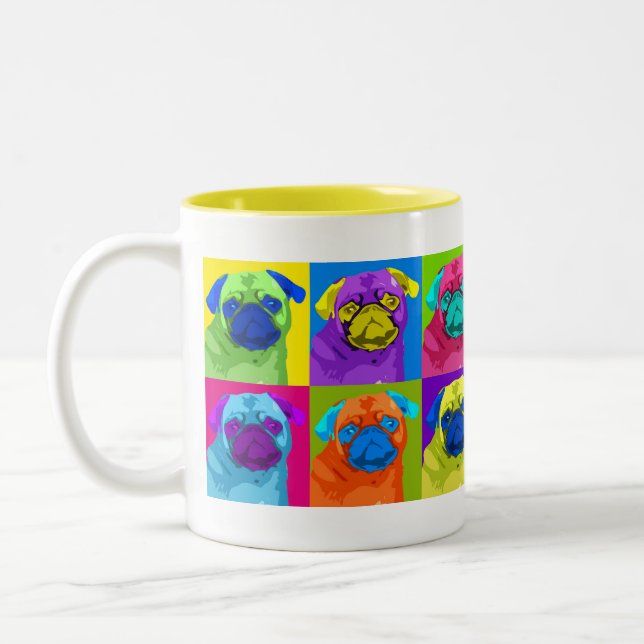 tasse inspirée de carlin (Gauche)