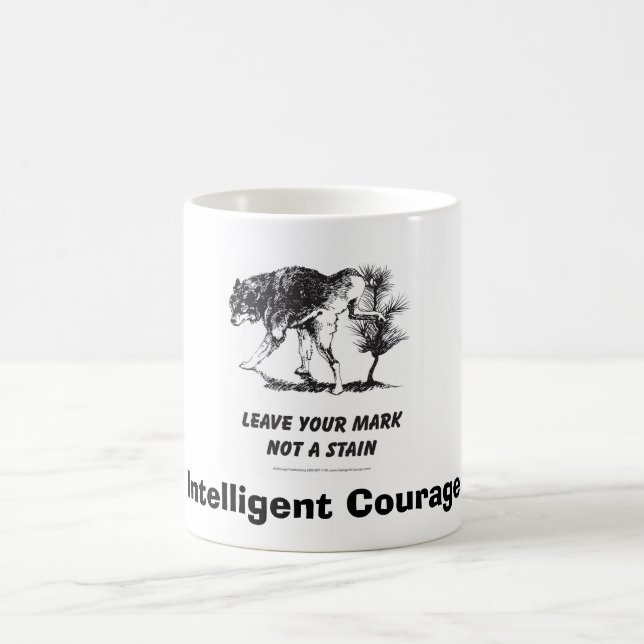 Tasse intelligente de courage (Centre)