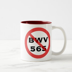 Tasse interdite de BWV 565