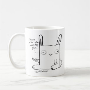 Tasse intéressante de lapin