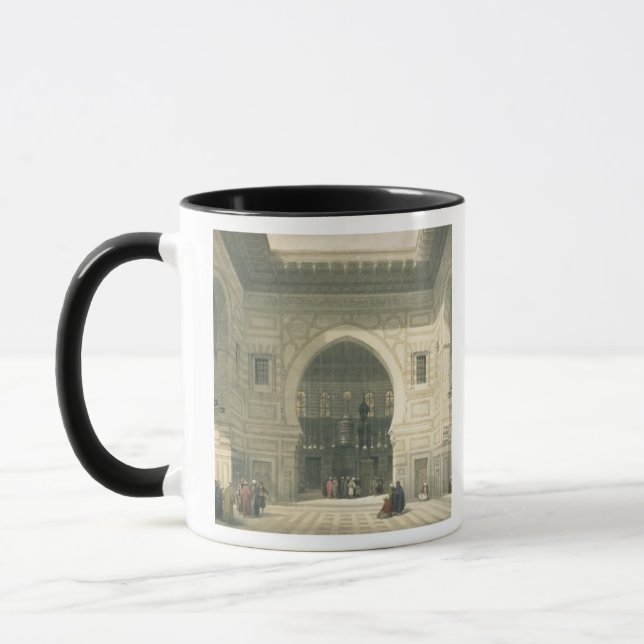 Tasse Intérieur de la mosquée du sultan Hasan, le Caire, (Gauche)