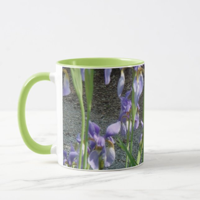 Tasse Iris bleu (Gauche)