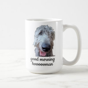 Tasse Irish Wolfhound – Bonjour Hoooooumain