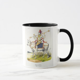 Tasse Ishana ou Shiva, gravé par C. de Motte (1785-183