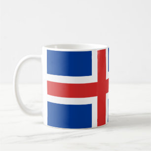 Tasse islandaise de drapeau