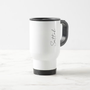 Tasse isolée de 40oz avec grand nom personnalisé