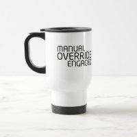 Tasse isolée de commande mobile de dérogation manu