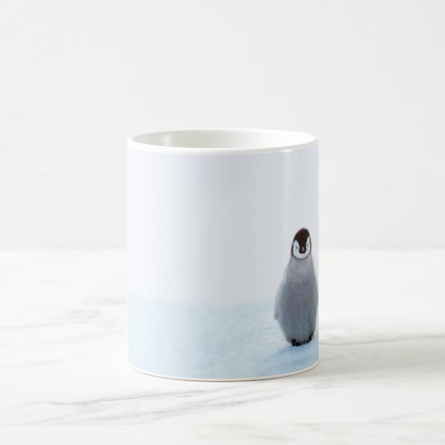 Tasse isolée de pingouin de bébé (Centre)