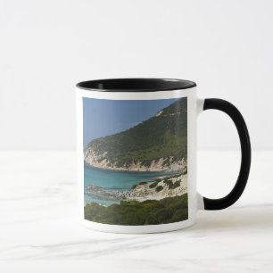 Tasse Italie, Sardaigne, Solanas. Plage.
