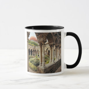 Tasse Italie, Sicile, Palerme. Les cloîtres survivent c