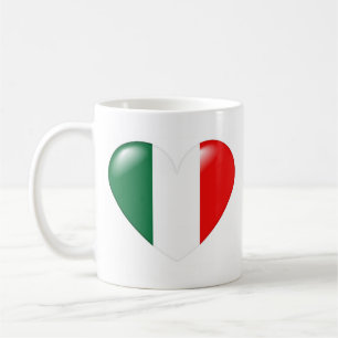 Tasse italienne de coeur - Cuore Italiano