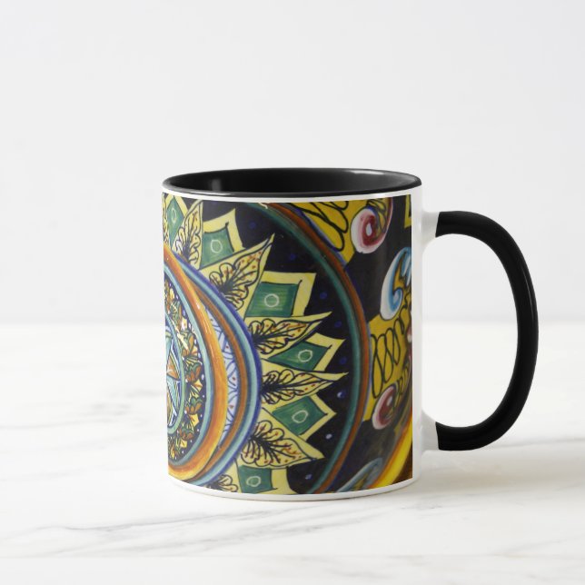 Tasse italienne de poterie (Droite)