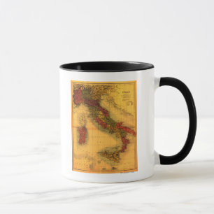 Tasse ItalyPanoramic MapItaly