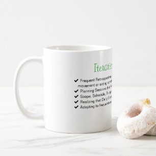 Tasse itérative de grossesse (humour agile)