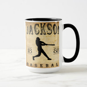 Tasse Jackson 1888 Michigan Basebal