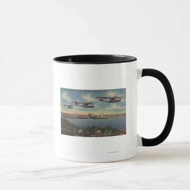 Tasse Jacksonville, FL - Bombardiers de la Marine au-des (Droite)