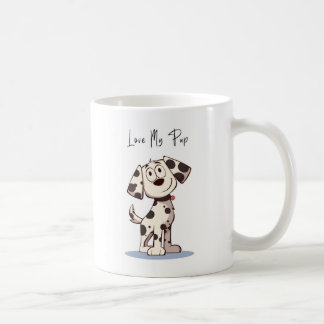 Tasse J'adore Mon Toutou – Illustration de Chien M