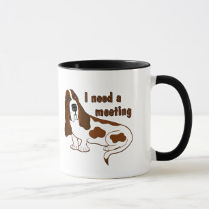 Tasse J'Ai Besoin D'Une Citation Drôle Et D'Un Chien Tri