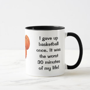 Tasse J'Ai Donné Le Basket Une Fois