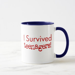 Tasse J'ai survécu à des adolescents !