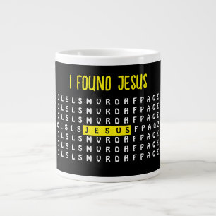 Tasse 'J'ai trouvé Jésus'