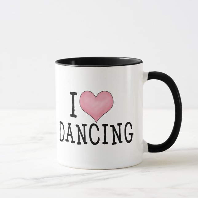 Tasse J'aime danser (Droite)