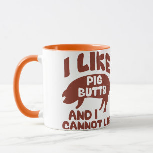 Tasse J'aime des bouts de porc et je ne peux pas me