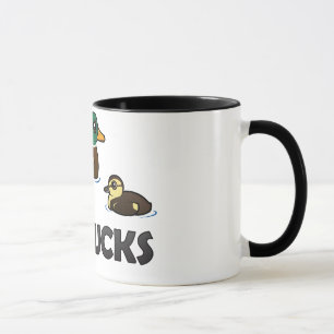 Tasse J'aime des canards
