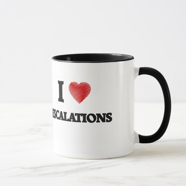 Tasse J'aime des ESCALADES (Droite)