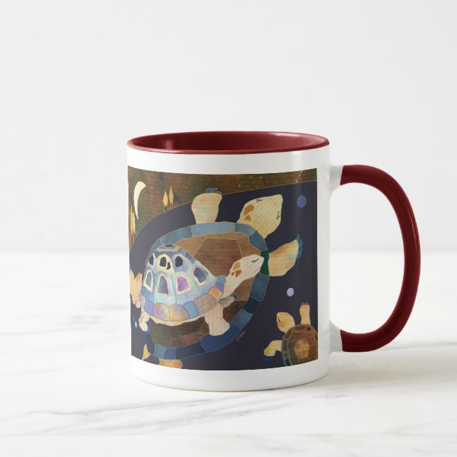 Tasse J'aime des tortues (Droite)