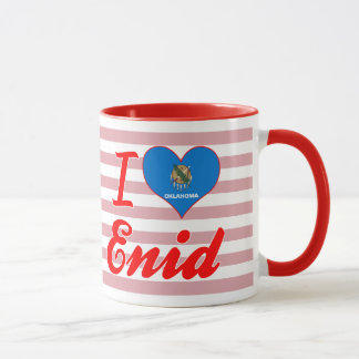 Tasse J'aime Enid, l'Oklahoma