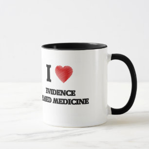 Tasse J'aime la MÉDECINE BASÉE PAR PREUVES