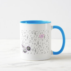 Tasse J'aime la musique