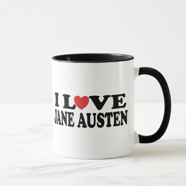 Tasse J'aime le classique de Jane Austen (Droite)