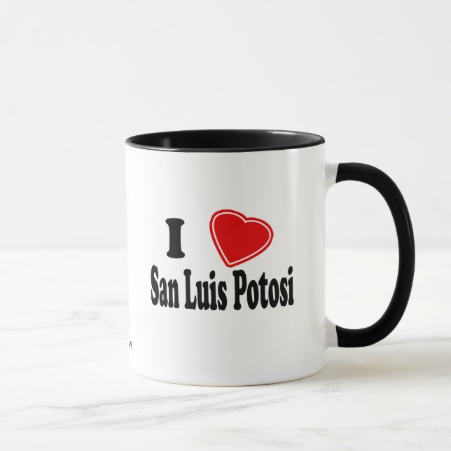 Tasse J'aime le San Luis Potosi (Droite)
