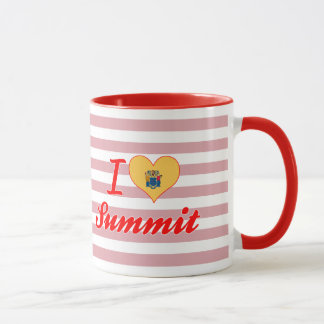 Tasse J'aime le sommet, New Jersey