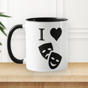 Tasse J'aime le théâtre